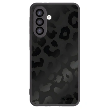 Picasee silikonowe czarne etui na Samsung Galaxy A26 5G A266B - Midnight Leopard