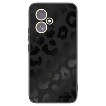 Picasee silikonowe czarne etui na Honor 400 5G - Midnight Leopard