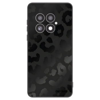 Picasee silikonowe czarne etui na OnePlus 13 5G - Midnight Leopard