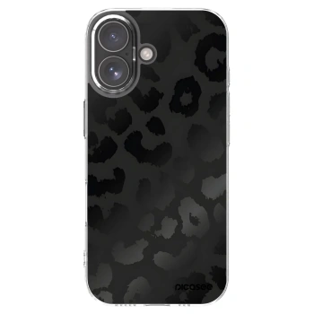 Picasee silikonowe przeźroczyste etui na Apple iPhone 17 - Midnight Leopard