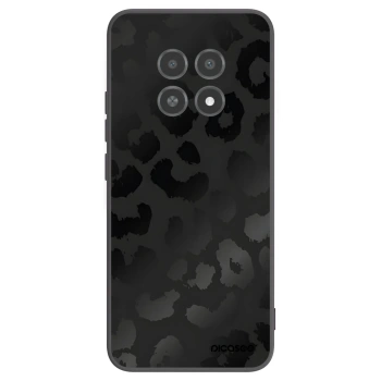 Picasee silikonowe czarne etui na Realme 12X - Midnight Leopard
