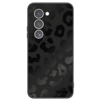 Picasee silikonowe czarne etui na Xiaomi Redmi 15 5G - Midnight Leopard