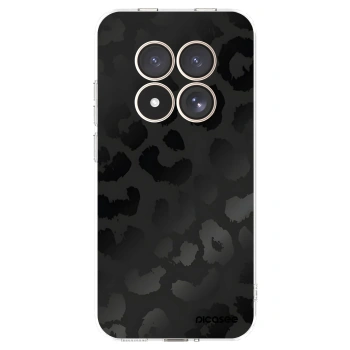 Picasee silikonowe przeźroczyste etui na Xiaomi Redmi Note 15 Pro 4G - Midnight Leopard