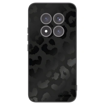 Picasee silikonowe czarne etui na Xiaomi Redmi Note 15 Pro+ - Midnight Leopard