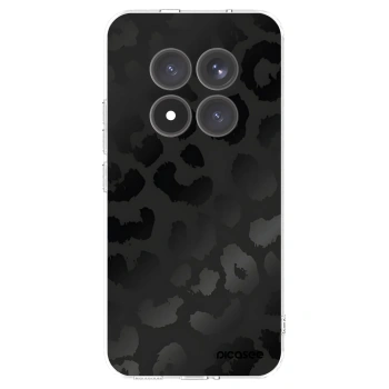 Picasee silikonowe przeźroczyste etui na Xiaomi Redmi Note 15 Pro+ - Midnight Leopard