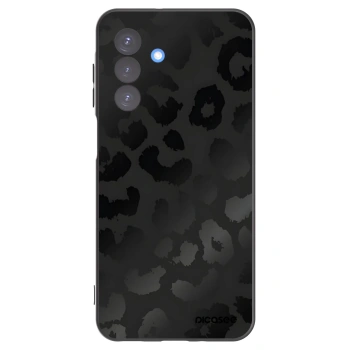 Picasee silikonowe czarne etui na Samsung Galaxy A17 5G - Midnight Leopard