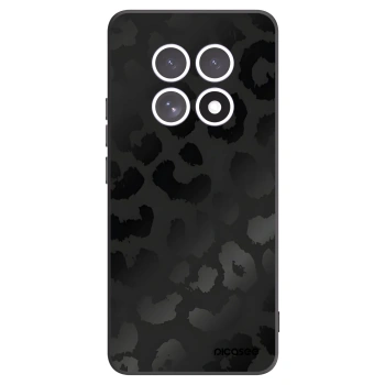 Picasee silikonowe czarne etui na Xiaomi Redmi Note 15 - Midnight Leopard