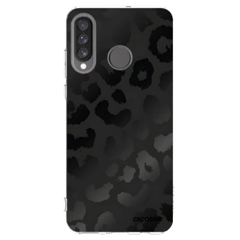 Picasee silikonowe przeźroczyste etui na Huawei P30 Lite - Midnight Leopard