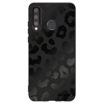 Picasee silikonowe czarne etui na Huawei P30 Lite - Midnight Leopard