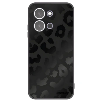 Picasee silikonowe czarne etui na Xiaomi Redmi 15C 5G - Midnight Leopard