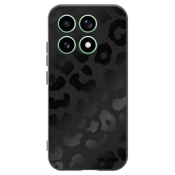 Picasee silikonowe czarne etui na Xiaomi 17 - Midnight Leopard