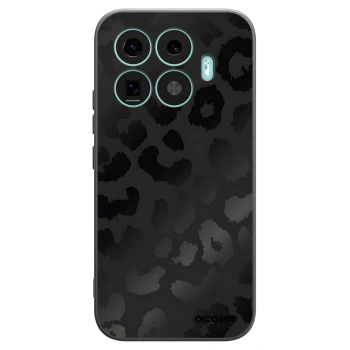 Picasee silikonowe czarne etui na Xiaomi 17T - Midnight Leopard
