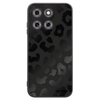 Picasee silikonowe czarne etui na Motorola Moto G77 - Midnight Leopard