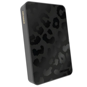 Powerbank z MagSafe 10 000 mAh Szary - Midnight Leopard