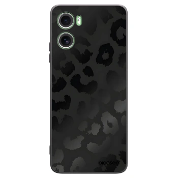 Picasee silikonowe czarne etui na Motorola Moto G06 - Midnight Leopard
