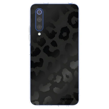 Picasee silikonowe przeźroczyste etui na Xiaomi Mi 9 SE - Midnight Leopard