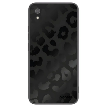 Picasee silikonowe czarne etui na Xiaomi Redmi 7A - Midnight Leopard