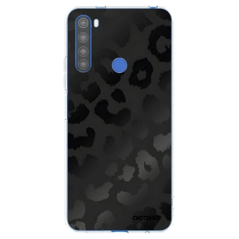 Picasee silikonowe przeźroczyste etui na Xiaomi Redmi Note 8T - Midnight Leopard