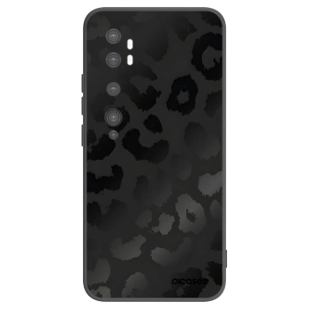 Picasee silikonowe czarne etui na Xiaomi Mi Note 10 (Pro) - Midnight Leopard