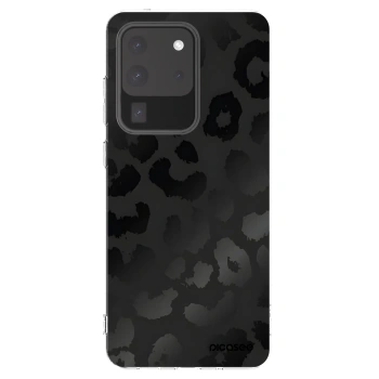 Picasee silikonowe przeźroczyste etui na Samsung Galaxy S20 Ultra 5G G988F - Midnight Leopard