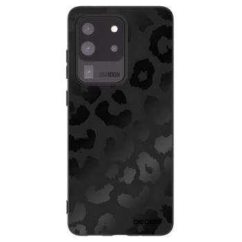 Picasee silikonowe czarne etui na Samsung Galaxy S20 Ultra 5G G988F - Midnight Leopard