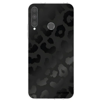 Picasee silikonowe przeźroczyste etui na Huawei P40 Lite E - Midnight Leopard