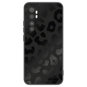Picasee silikonowe czarne etui na Xiaomi Mi Note 10 Lite - Midnight Leopard
