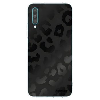 Picasee silikonowe przeźroczyste etui na Samsung Galaxy A30s A307F - Midnight Leopard