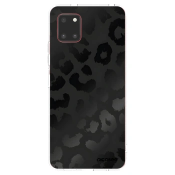 Picasee silikonowe przeźroczyste etui na Samsung Galaxy Note 10 Lite N770F - Midnight Leopard
