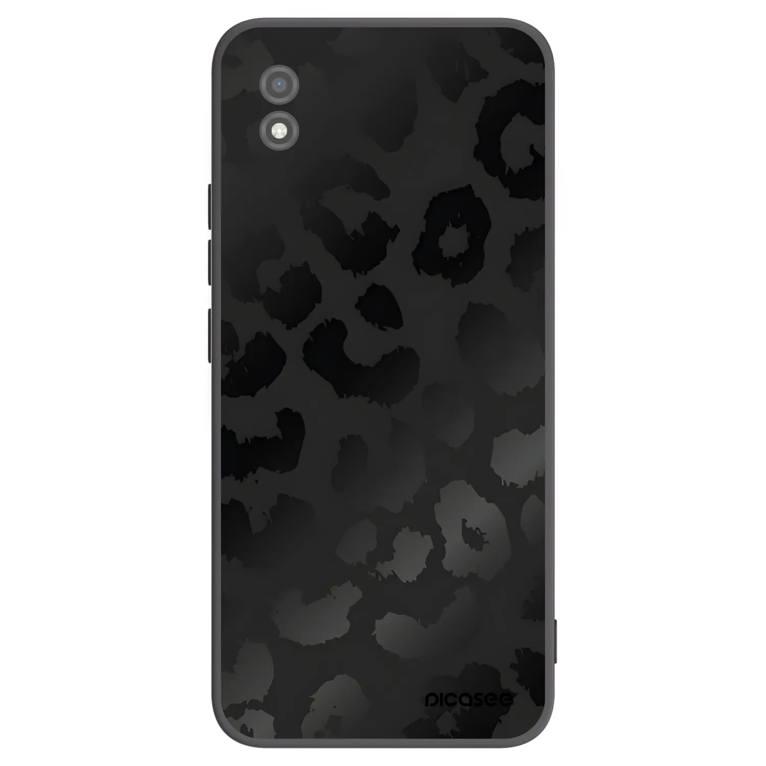 Picasee silikonowe czarne etui na Realme C11 (2021) - Midnight Leopard