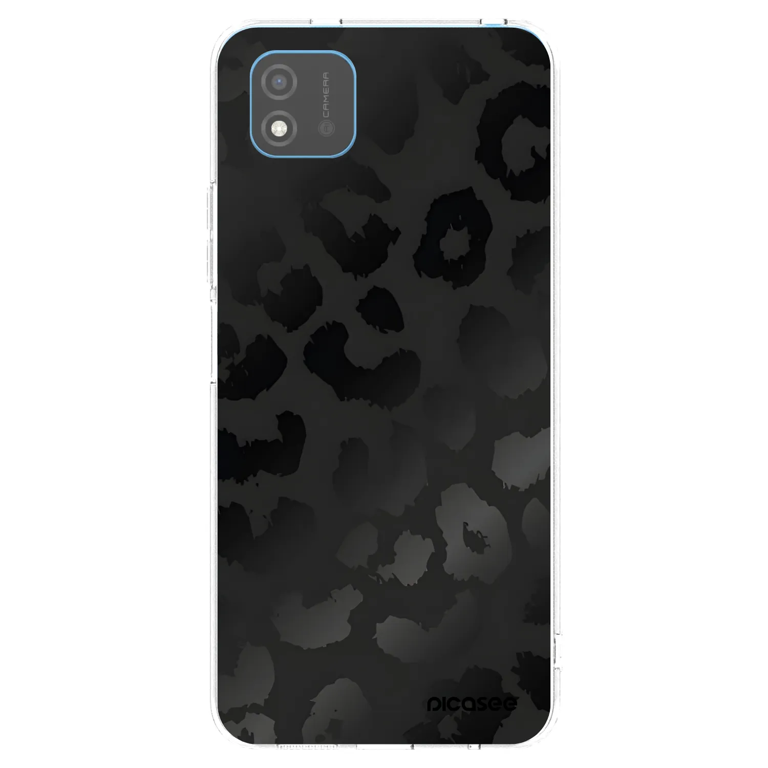Picasee silikonowe przeźroczyste etui na Realme C11 (2021) - Midnight Leopard