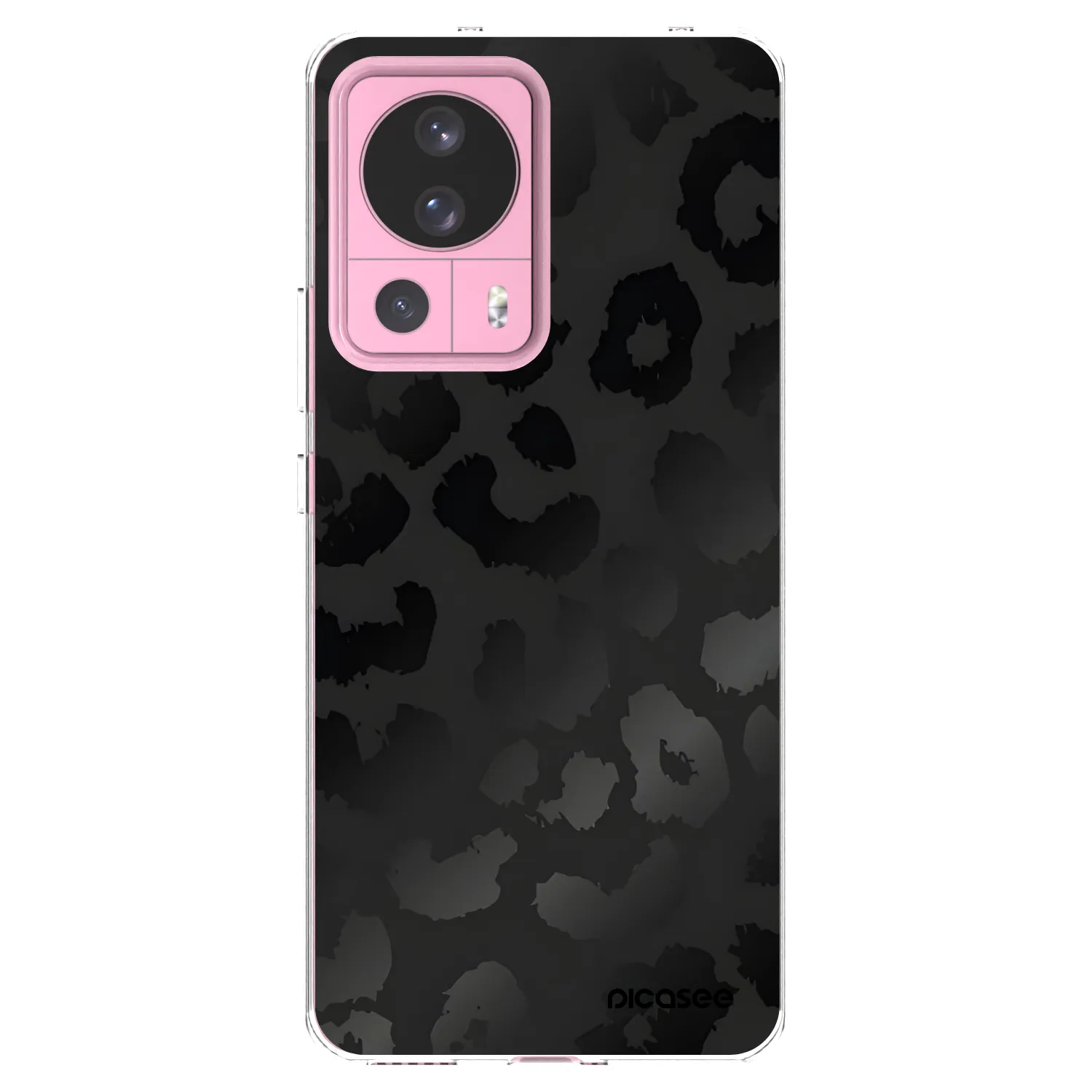Picasee silikonowe przeźroczyste etui na Xiaomi 13 Lite - Midnight Leopard