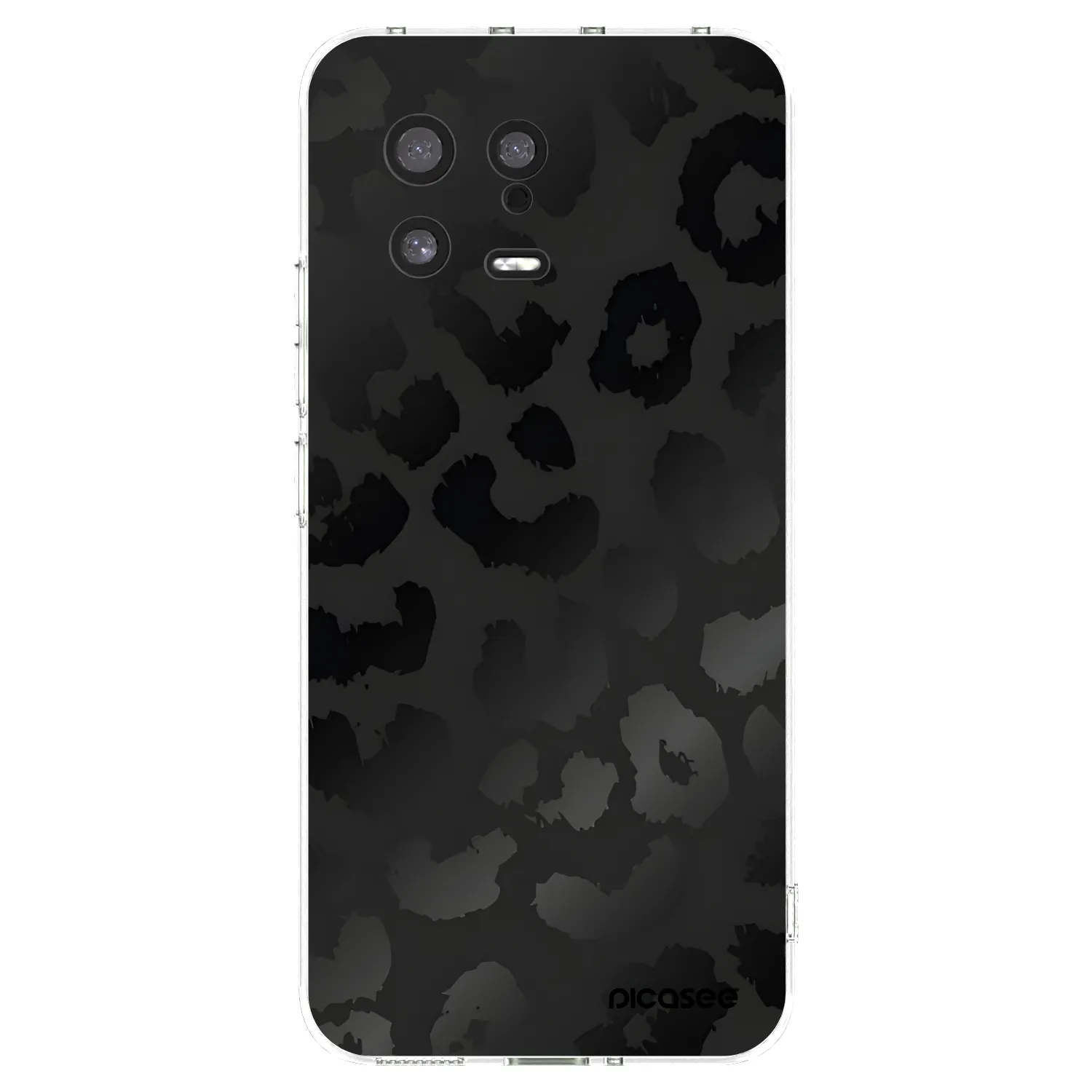 Picasee silikonowe przeźroczyste etui na Xiaomi 13 - Midnight Leopard