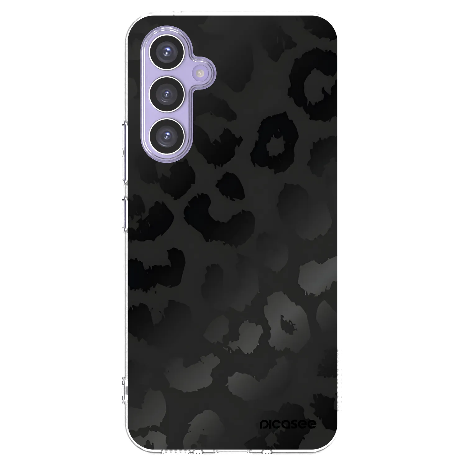 Picasee silikonowe przeźroczyste etui na Samsung Galaxy A54 5G A546B - Midnight Leopard