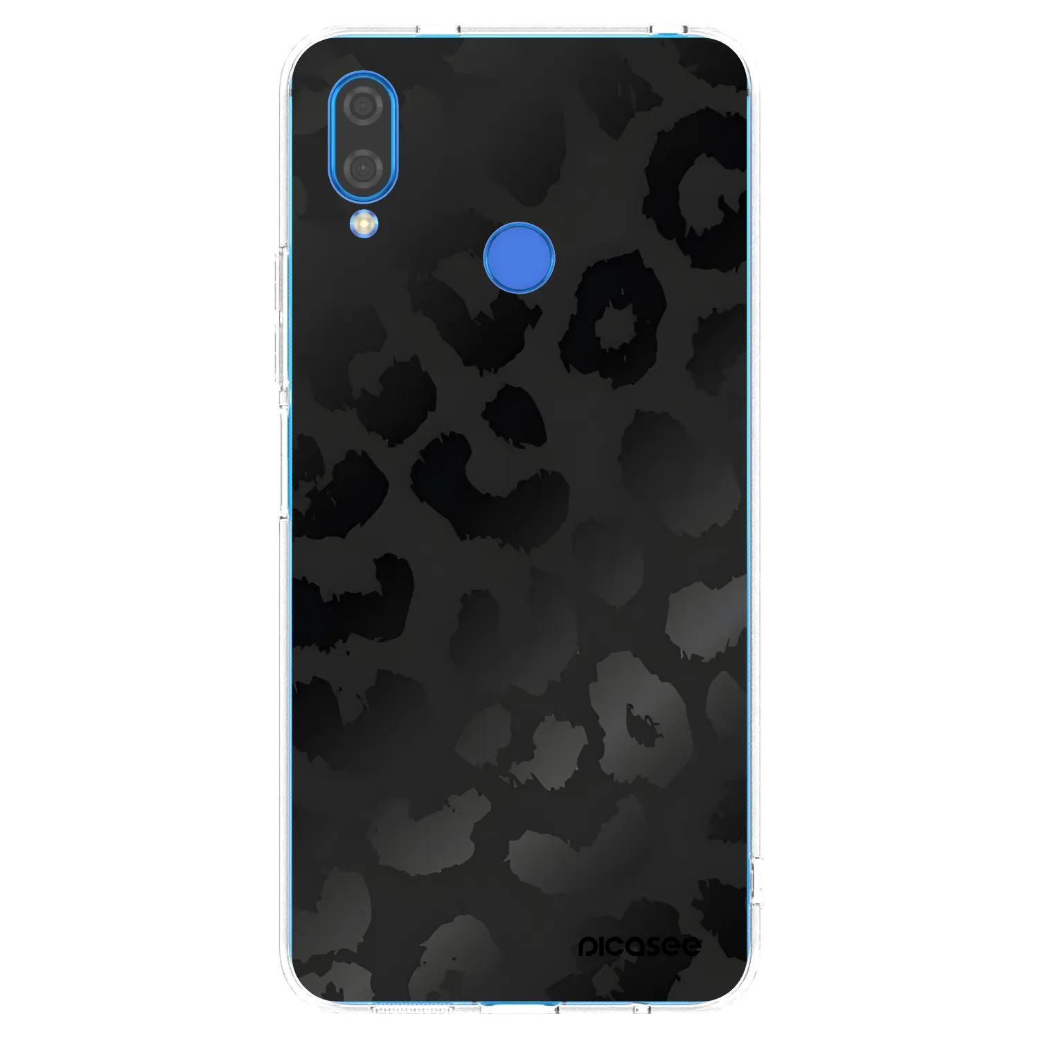 Picasee silikonowe przeźroczyste etui na Huawei Nova 3 - Midnight Leopard