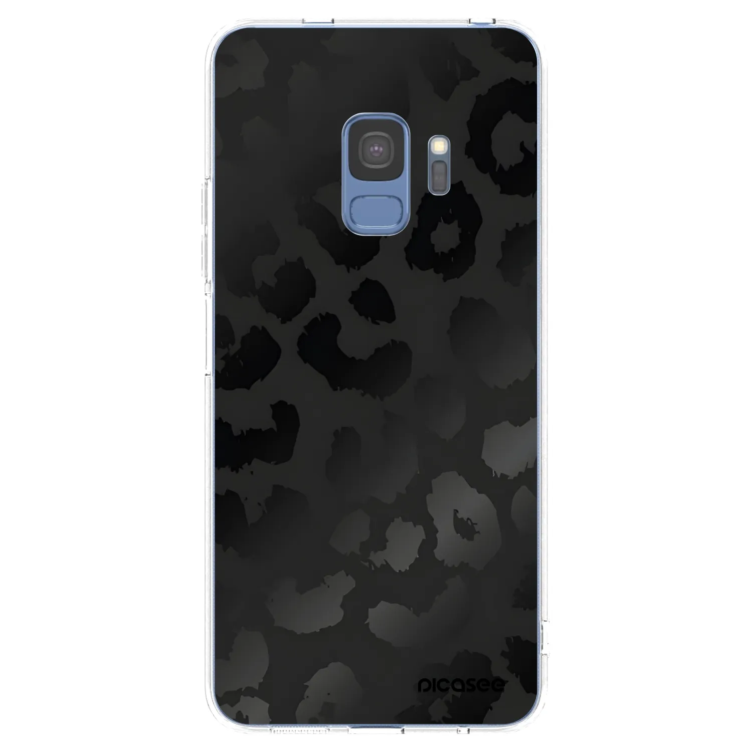 Picasee silikonowe przeźroczyste etui na Samsung Galaxy S9 G960F - Midnight Leopard