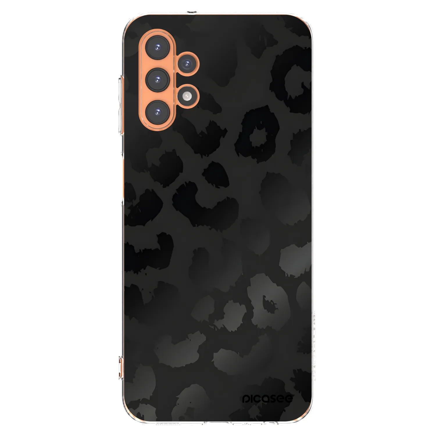 Picasee silikonowe przeźroczyste etui na Samsung Galaxy A13 5G - Midnight Leopard