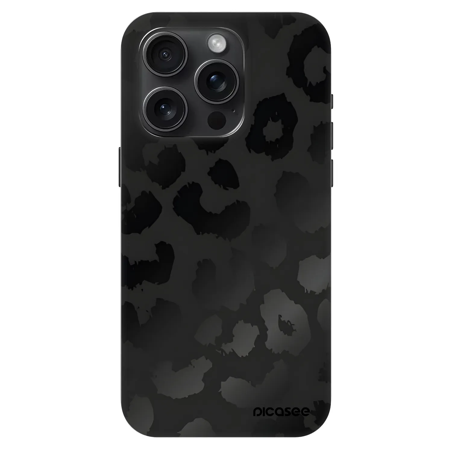 Picasee Fashion Case MagSafe na Apple iPhone 15 Pro - Midnight Leopard