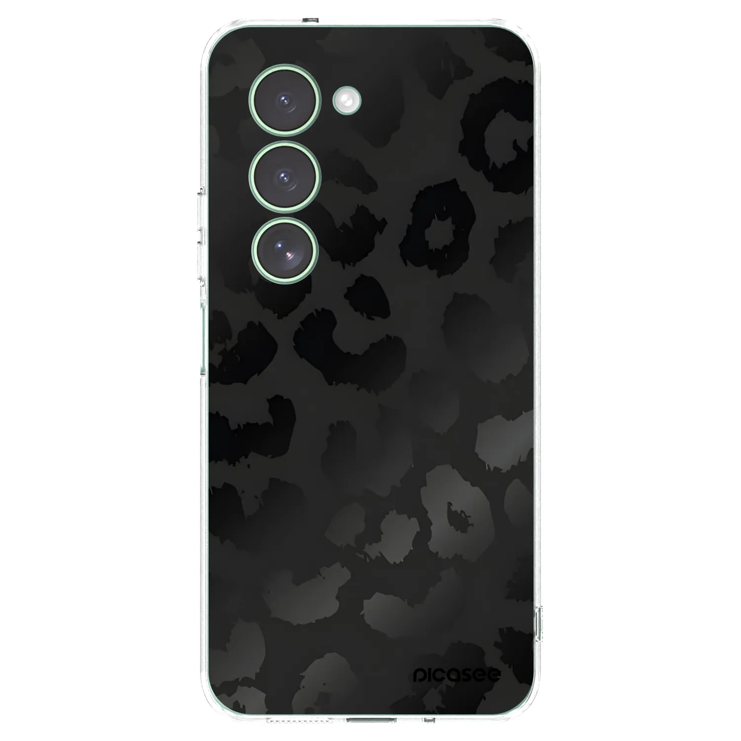 Picasee silikonowe przeźroczyste etui na Xiaomi Redmi 15 5G - Midnight Leopard