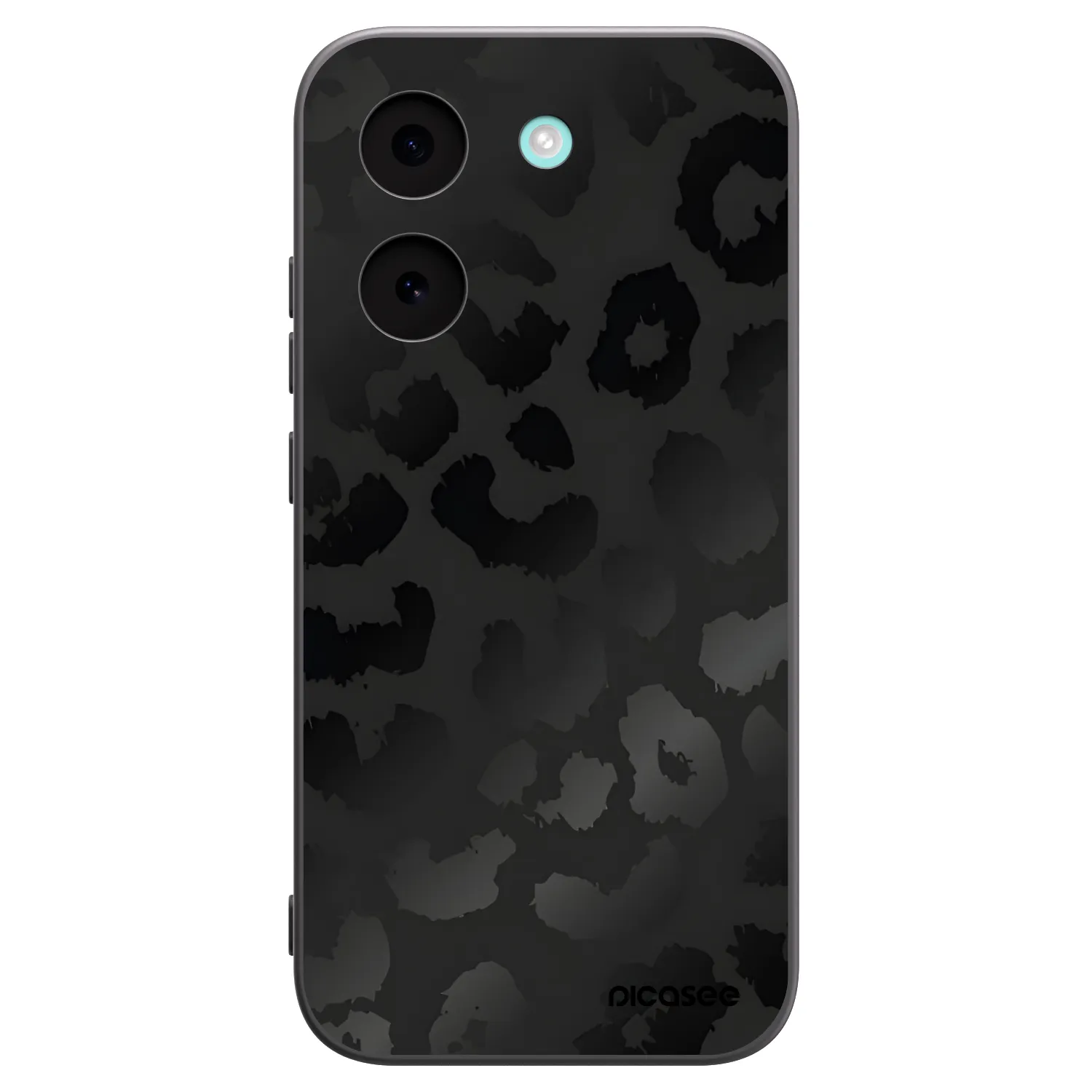 Picasee silikonowe czarne etui na Xiaomi Poco X8 Pro - Midnight Leopard