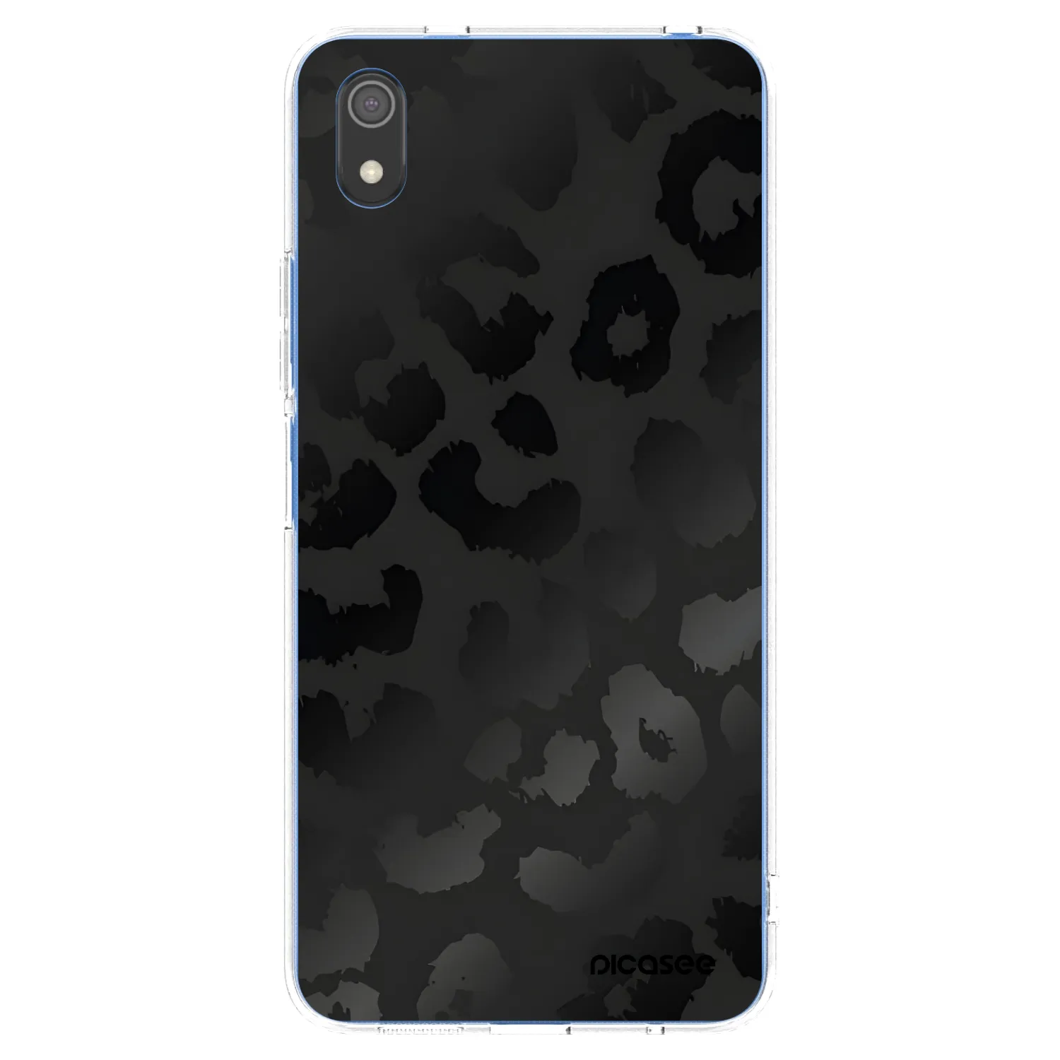 Picasee silikonowe przeźroczyste etui na Xiaomi Redmi 7A - Midnight Leopard