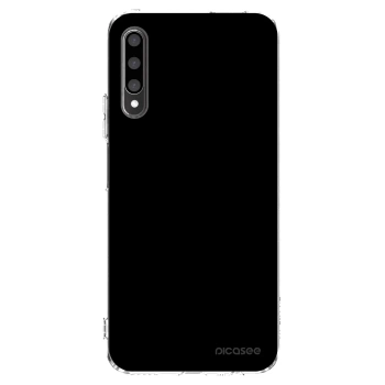 Picasee silikonowe przeźroczyste etui na Honor 9X Pro - Black Bliss
