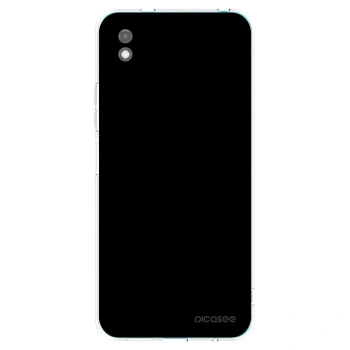 Picasee silikonowe czarne etui na Xiaomi Redmi 9A - Black Bliss