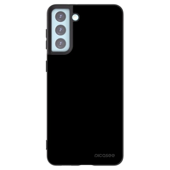 Picasee silikonowe czarne etui na Samsung Galaxy S21+ 5G G996F - Black Bliss