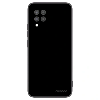 Picasee silikonowe czarne etui na Samsung Galaxy A42 A426B - Black Bliss