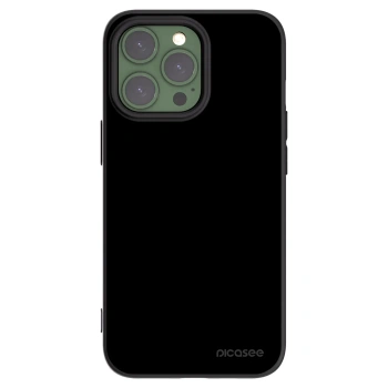 Picasee silikonowe czarne etui na Apple iPhone 13 Pro - Black Bliss