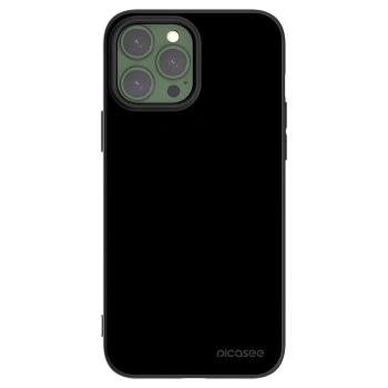 Picasee silikonowe czarne etui na Apple iPhone 13 Pro Max - Black Bliss