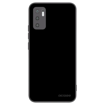 Picasee silikonowe czarne etui na Xiaomi Redmi Note 10 5G - Black Bliss