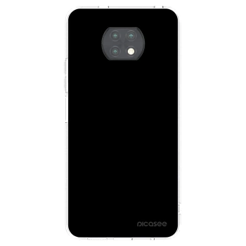 Picasee silikonowe przeźroczyste etui na Xiaomi Redmi Note 9T - Black Bliss