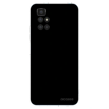 Picasee silikonowe przeźroczyste etui na Xiaomi Redmi 10 - Black Bliss